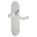 Exel Polished Chrome Victorian Summer Scroll Latch Door Handle - 168 x 40mm Exel Polished Chrome Victorian Summer Scroll Latch Door Handle - 168 x 40mm