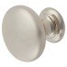 Crofts & Assinder Monmouth Round Cabinet Knob - 32mm Diameter - Polished Nickel