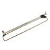 Pull Out Trouser Hanging Rail - 400 x 64mm - Nickel Plated
