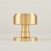 Jedo by Frelan Step Mortice Door Knob - 60mm Rose Diameter - Satin Brass