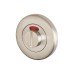 Hampstead Bathroom Turn & Release with Indicator - 50mm Diameter - Satin Stainless Steel