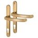 Fab & Fix Balmoral uPVC Extended Multipoint Door Handle - 92mm c/c - Hardex Gold