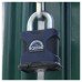 Squire High Security Padlock - 50mm Body - 26 x 22mm Shackle - Keyed to Differ - Blue