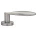 Jigtech Satin Chrome Door Handles on Round Rose - Cresta Range 