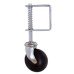 Light Duty Spring Loaded Gate Wheel - 245mm Height - Zinc Plated Light Duty Spring Loaded Gate Wheel - 245mm Height - Zinc Plated