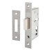 Nemef 9600 Narrow Style Euro Deadlock - 60mm Case - 45mm Backset - Satin Stainless Steel