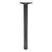 Rothley Adjustable Worktop Support Breakfast Bar Table Leg - 60 x 710mm - Matt Black - Pack of 4
