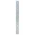 Exel Raised Bookcase Strip - 1829 x 24mm - Satin Chrome Plated (On Solid Brass)