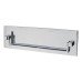 Postal Knocker Letter Plate - 254 x 78mm - Polished Chrome Postal Knocker Letter Plate - 254 x 78mm - Polished Chrome