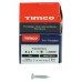 TIMCO Twin Threaded Pozi Countersunk Wood Screws - 8 x 1