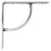 Olde Forge Plain Shelf Bracket - 152 x 152mm - Pewter