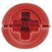 Rawlplug UNO Wall Plug - 6 x 28mm - Red - Pack of 1000
