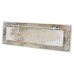 Letter Plate - 359 x 113mm - Satin Chrome Letter Plate - 359 x 113mm - Satin Chrome