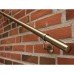 Rothley 40mm Handrail Banister Staircase Rail Support Kit - 3600mm Length - Antique Brass