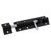 Traditional Tower Gate Bolt - Straight - 110mm Length - Black Japanned