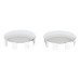 Rothley 40mm Handrail System - Shallow End Caps - Polished Chrome - Pack of 2