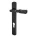 Elan uPVC Multipoint Door Handle - 92mm c/c - Antique Black Iron