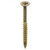 TIMCO Velocity Pozi Countersunk Wood Screws - 4.5 x 50mm - Yellow Zinc - Pack of 200