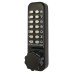 Borg BL2605 External Marine Grade Easicode Pro Deadbolt Push Button Code Lock - Black