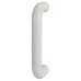 Hoppe AR602/220 Nylon D-Bar Door Pull Handle - Bolt Fix - 220mm c/c - Diamond White