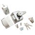 ERA BS3621:2007 Double Locking Nightlatch - 60mm Backset - Satin Chrome Case/Cylinder