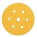 Mirka Gold Sanding Disc 7 Hole - 150mm Diameter - Grit 100 - Pack of 100
