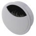 Exel Round Cable Tidy Grommet - 80mm Hole Size - White - Pack of 10
