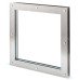 North 4 Designs Twin Glazed Square Vision Panel - 360 x 360mm - FD30 - Brushed Stainless Steel North 4 Designs Twin Glazed Square Vision Panel - 360 x 360mm - FD30 - Brushed Stainless Steel
