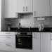 Exel Aluminium Kitchen Splashback - 900 x 750mm - Gloss Brushed Aluminium Exel Aluminium Kitchen Splashback - 900 x 750mm - Gloss Brushed Aluminium