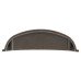 Exel Millard Cabinet Cup Handle - 76mm Centres - Antique Pewter