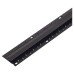 Dual Edge Door Bar Carpet Trim - 900mm Length - Matt Black
