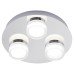 Forum Spa Amalfi 5W 3 Light Flush LED Bathroom Ceiling Light - IP44 - 4000K Cool White - Chrome