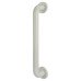 Hoppe AR602/425 Nylon D-Bar Door Pull Handle on Rose - Screw Fix - 425mm c/c - Diamond White