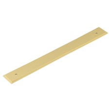 Frelan Hoxton Rushton Cabinet Handle Backplate Only - 268 x 30mm - Satin Brass