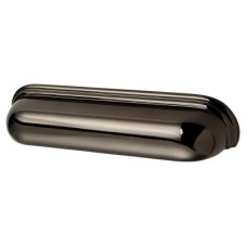 Crofts & Assinder Calgary Cabinet Cup Handle - 128mm Centres - Black Nickel