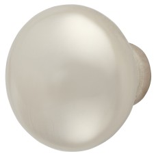 Alexander & Wilks Wade Round Cabinet Knob - 32mm Diameter - Polished Nickel