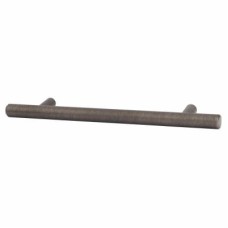 Exel 12mm T-Bar Cabinet Pull Handle - 160mm Centres - Brushed Pewter Effect