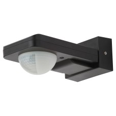 Forum Zink Napa Surface Mounted 360° Outdoor PIR Sensor - IP44 - Black