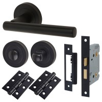 Exel Ella Bathroom Lock Door Handle on R...