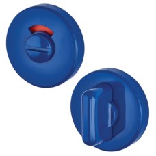 Hoppe AR600/29 Nylon Bathroom Turn & Release with Indicator - 52mm Diameter - Cobalt Blue