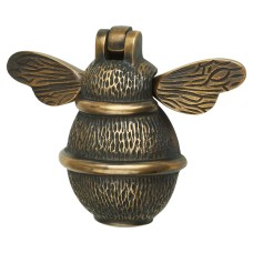 Bumble Bee Door Knocker - 101 x 127mm - Antique Brass