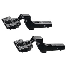 Blum CLIP Top Soft Close Cabinet Hinge - 110° - Inset - Black Onyx - Pair
