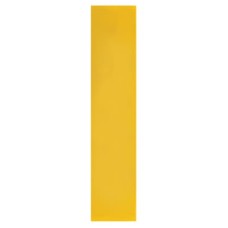 Hoppe AR624B Nylon Self-Adhesive Plain Finger Plate - 350 x 75mm - Golden Yellow