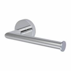 Croydex Epsom Flexi-Fix Round Toilet Roll Holder - 162 x 83.5 x 54mm - Polished Chrome