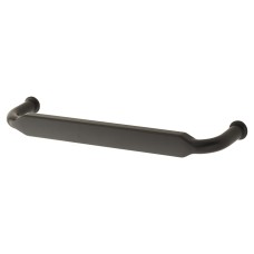 Exel Eton 12mm D-Bar Cabinet Pull Handle - 128mm Centres - Matt Black