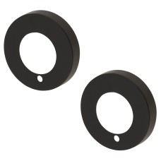 Jigtech Privacy Rose Cover - 52mm Diameter - Matt Black