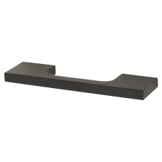Exel Bibury 8mm Slim D-Bar Cabinet Pull Handle - 96mm Centres - Matt Black