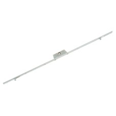 Avocet Slim U-Rail Offset Espagnolette uPVC Window Lock - 600mm Length - 20mm Backset - 8mm Cam