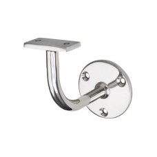 Steelworx Handrail Bracket - 85mm Projection - Polished Stainless Steel