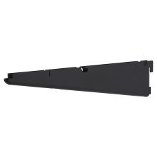 Exel Top Track System - Shelf Bracket - 330mm Length - Black